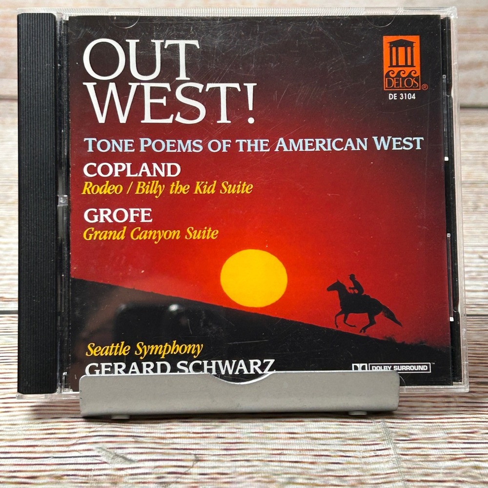 Out West Tone Poems American West CD Copland Grofe Seattle Symphony Schwarz
